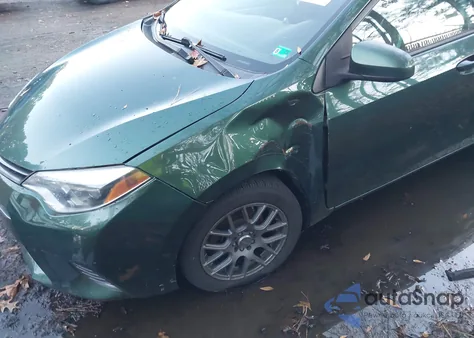 2015 Toyota Corolla Le z USA, uszkodzony, nr VIN 2T1BURHE3FC398045